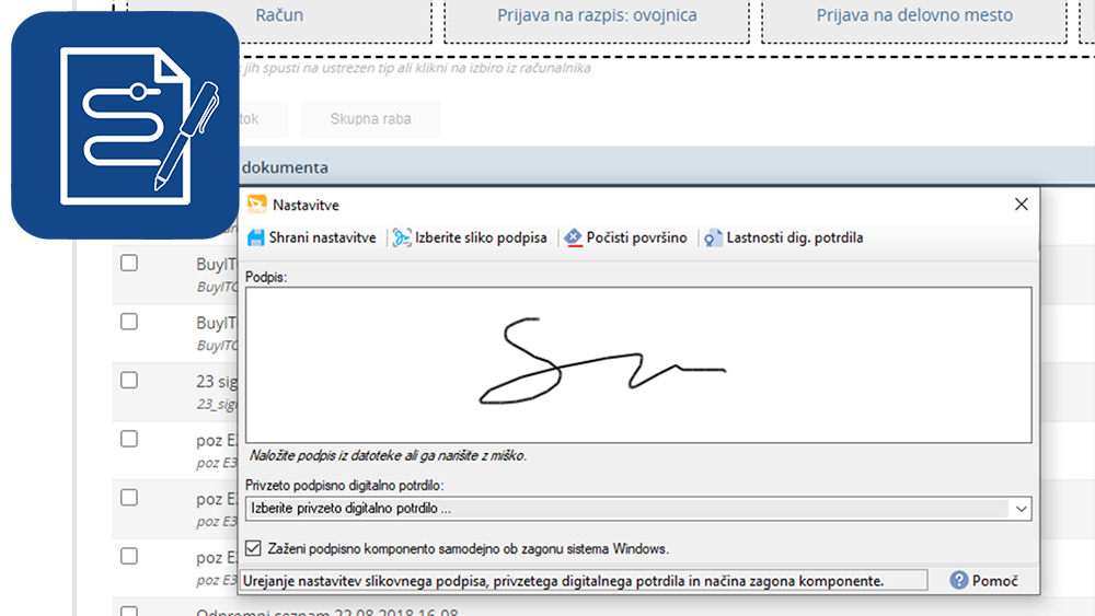 Podpisna komponenta bDocs Signing odslej na voljo v Microsoft Store!